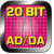 20-bit A/D and D/A converters icon