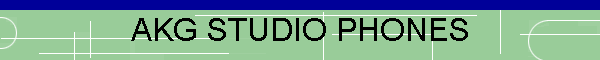 AKG STUDIO PHONES